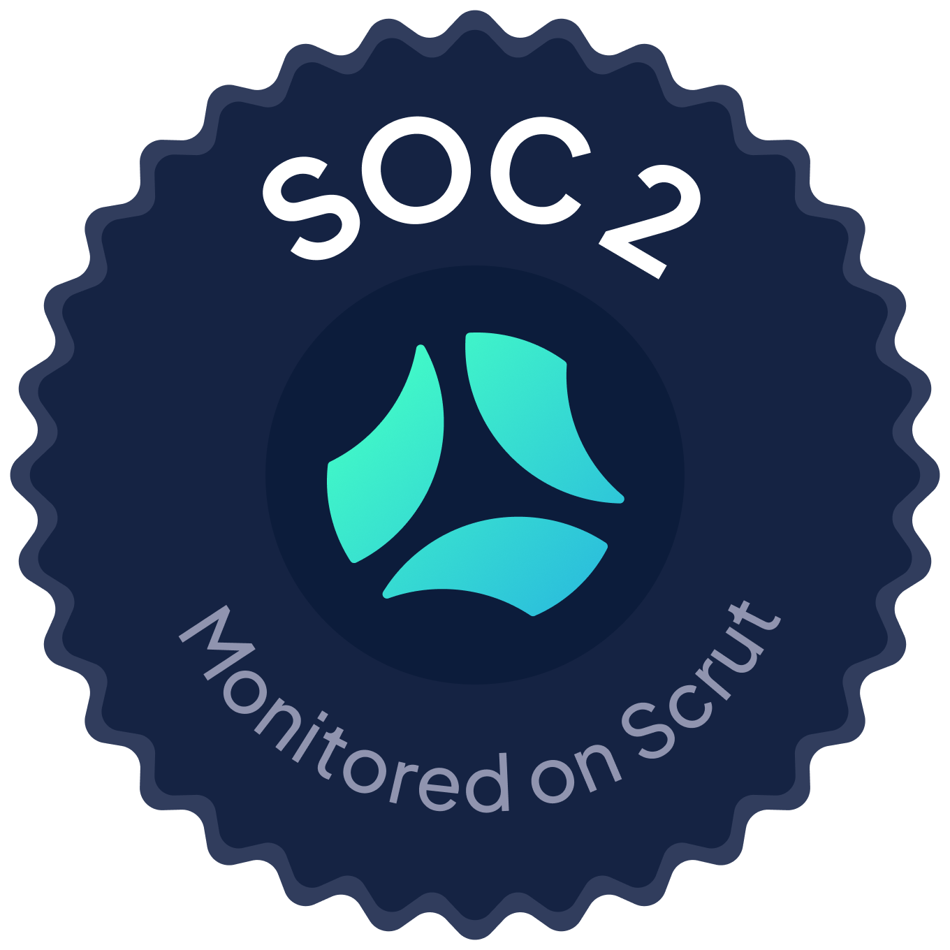 SOC 2 Compliance Badge_Dark